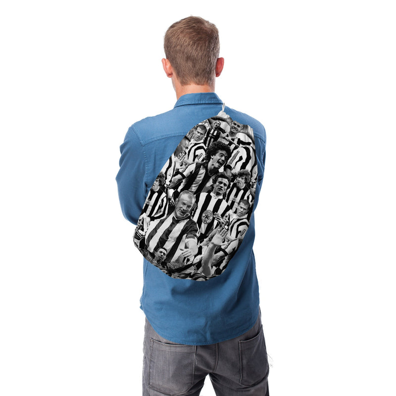 Newcastle Player Montage - Drawstring Duffle bag