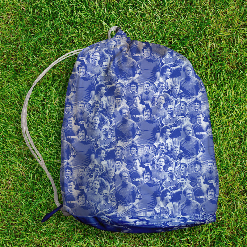 Rangers Player Montage - Drawstring Duffle bag