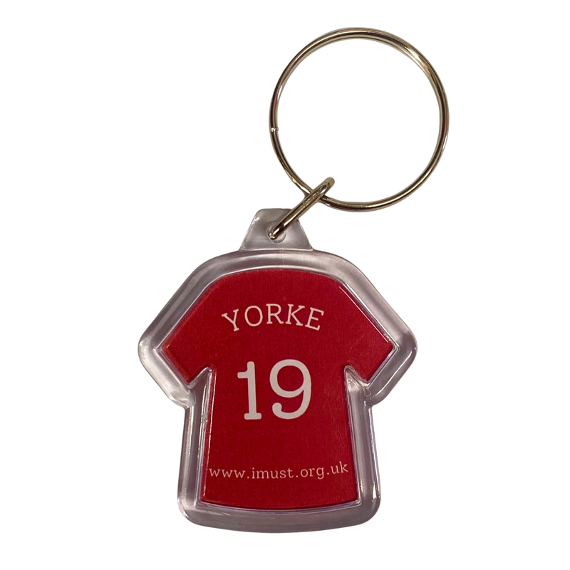 Dwight Yorke Player Keyring