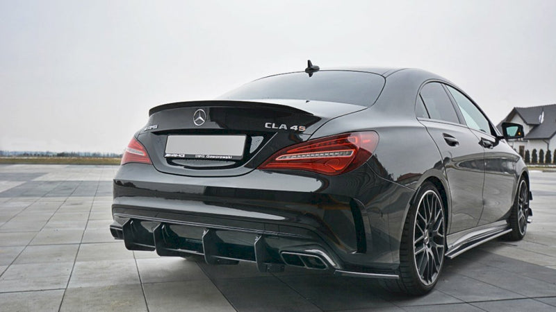 Maxton Design - REAR DIFFUSER V.1 MERCEDES CLA A45 AMG C117 FACELIFT (2017-UP)