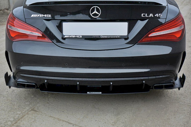 Maxton Design - REAR DIFFUSER V.3 MERCEDES CLA A45 AMG C117 FACELIFT (2017-UP)