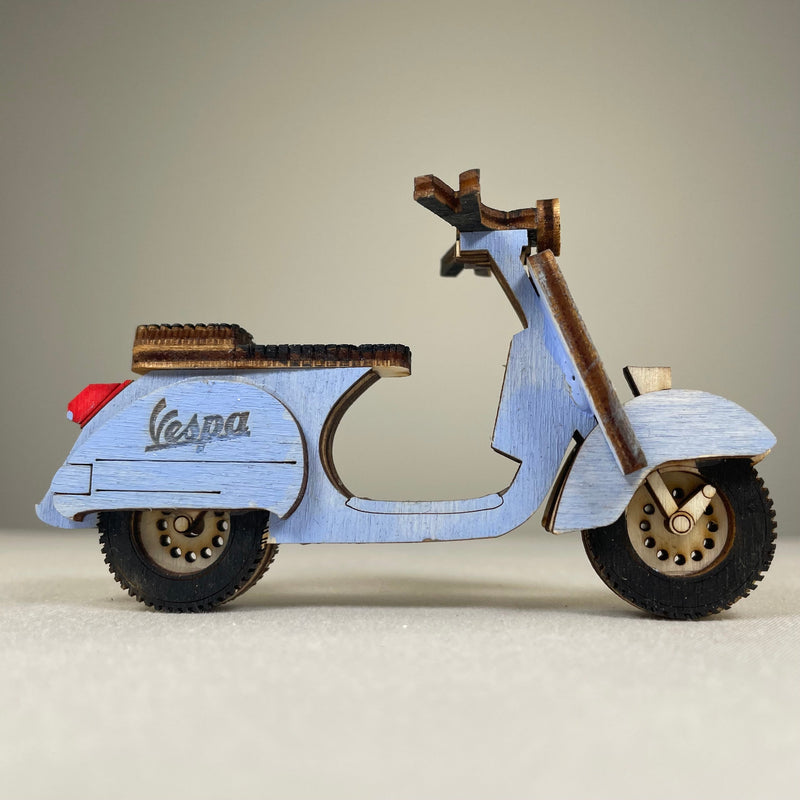 Retro Scooter - Flatpack Model Kit