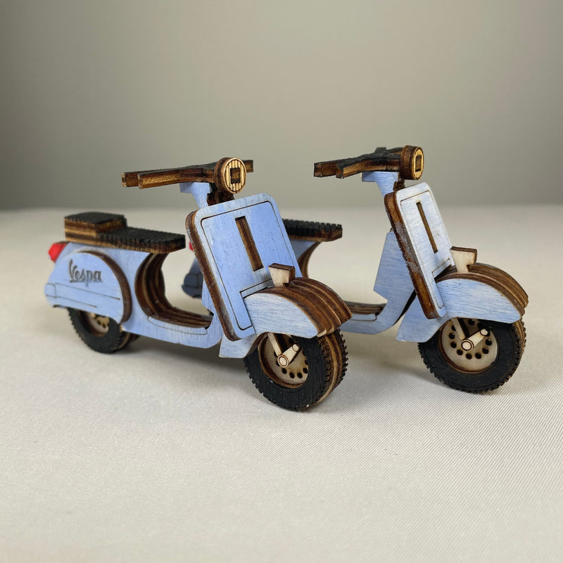 Retro Scooter - Flatpack Model Kit
