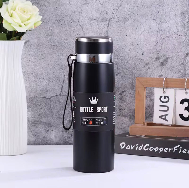 1L Thermal Water Bottle – Stainless Steel Vacuum Flask, Hot & Cold Insulated Thermos Bottle for Water, Tea & Coffee