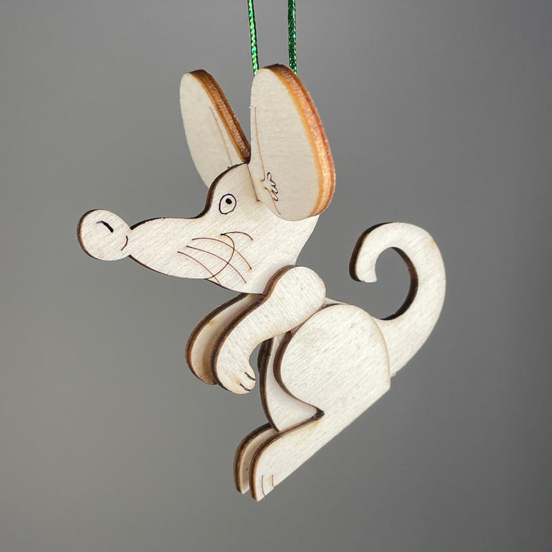 Mouse Bauble - Handmade Ornament