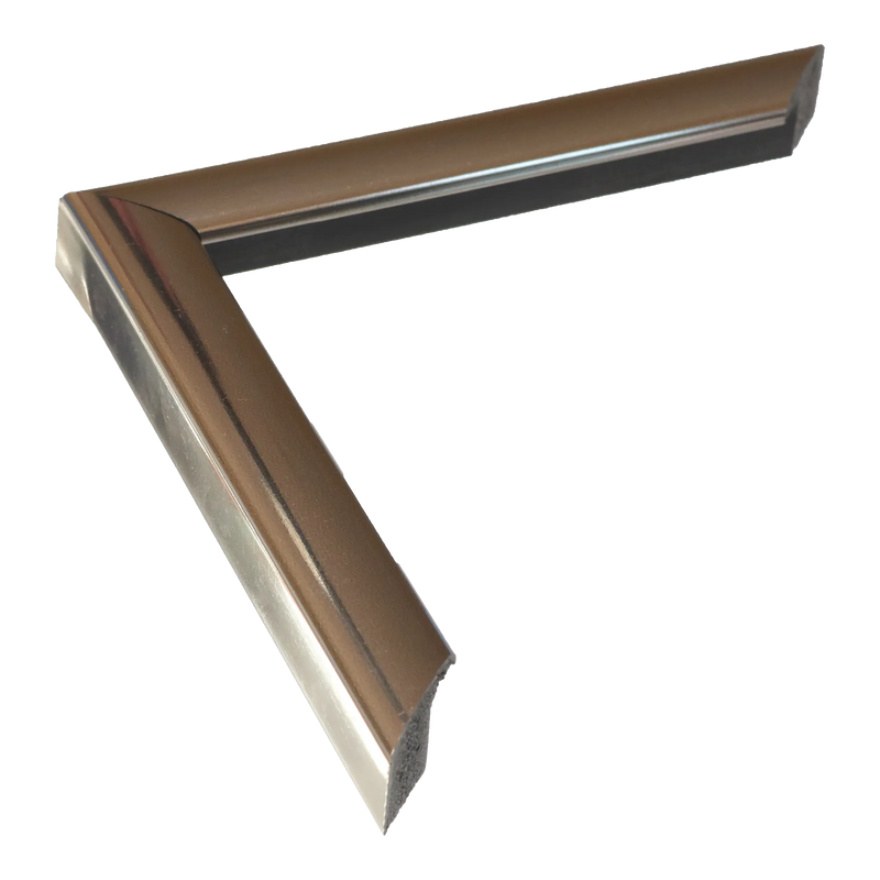 Echo Chrome Picture Frame, 5x11"