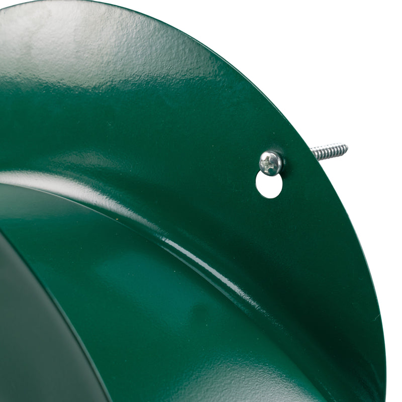 Metal Hose Hanger Green