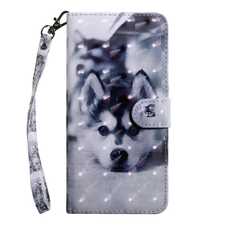 3D Painting Pattern Coloured Drawing Horizontal Flip TPU + PU Leather Case with Holder & Card Slots & Wallet, For Huawei P Smart Z, For Huawei Honor 8A Pro