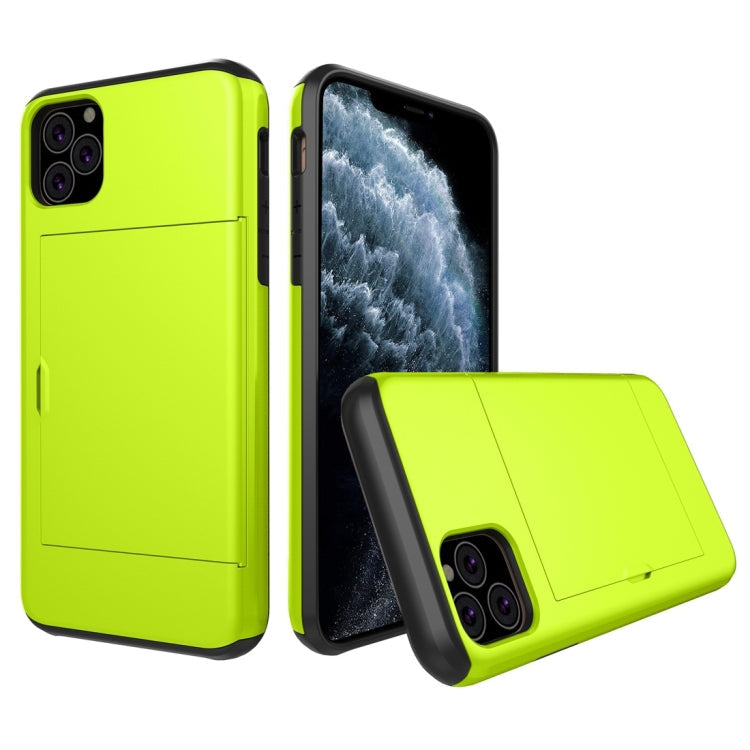 Shockproof Rugged Armor Protective Case with Card Slot, For iPhone 11 Pro