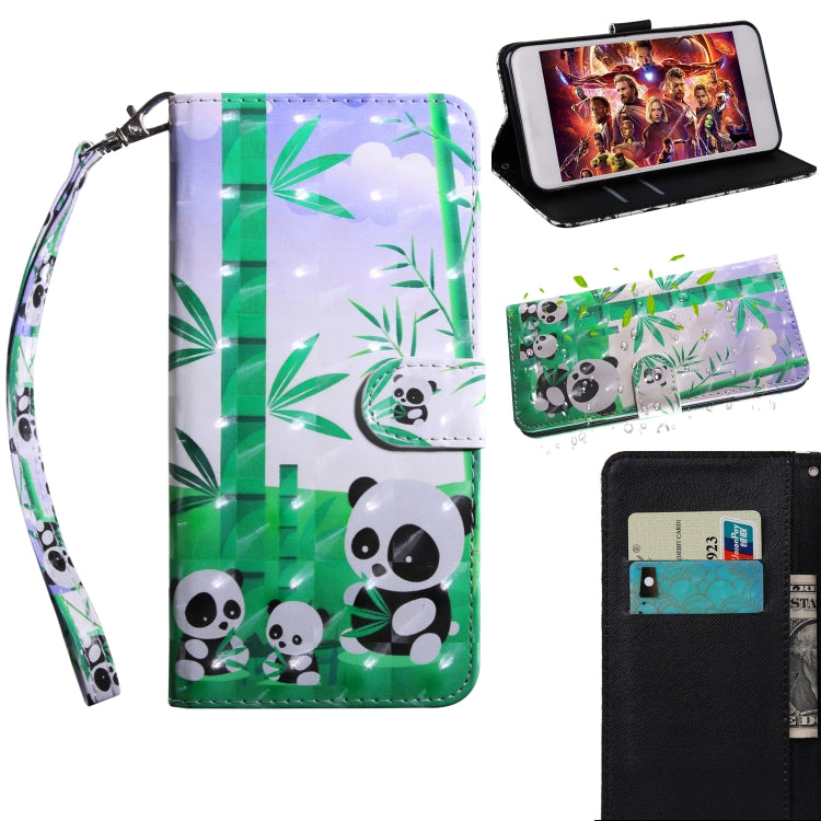 3D Painting Pattern Coloured Drawing Horizontal Flip TPU + PU Leather Case with Holder & Card Slots & Wallet, For Huawei Honor 10 Lite, For Huawei  P30 Pro