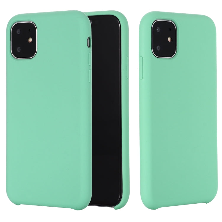 Solid Color Liquid Silicone Shockproof Case, For iPhone 11