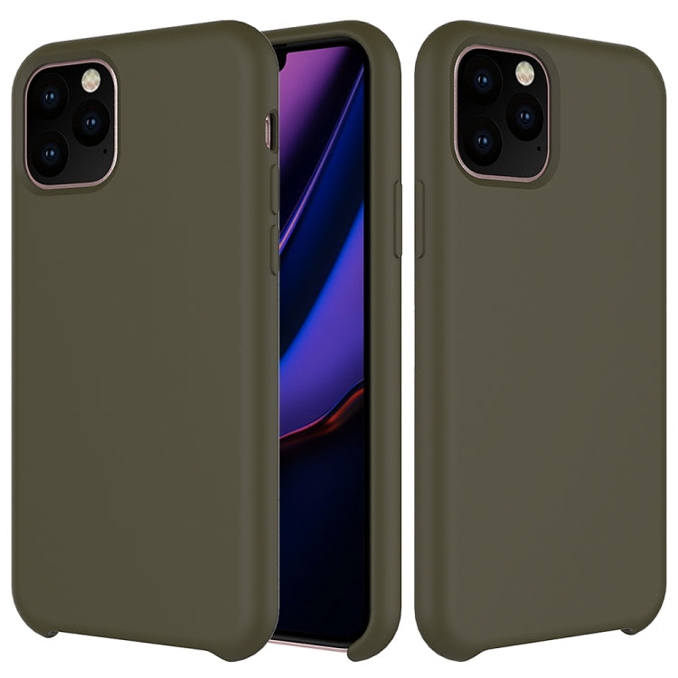 Solid Color Liquid Silicone Shockproof Case, For iPhone 11
