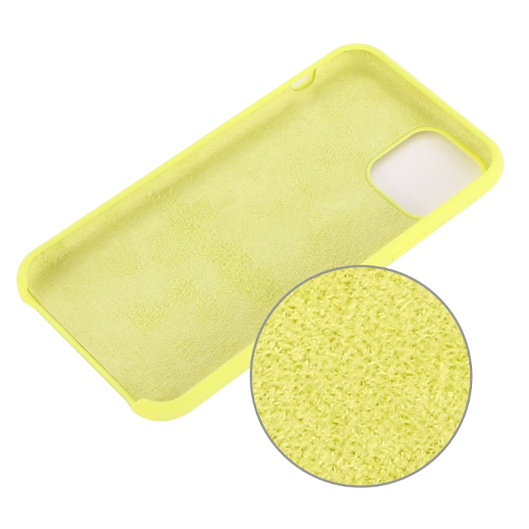 Solid Color Liquid Silicone Shockproof Case, For iPhone 11 Pro