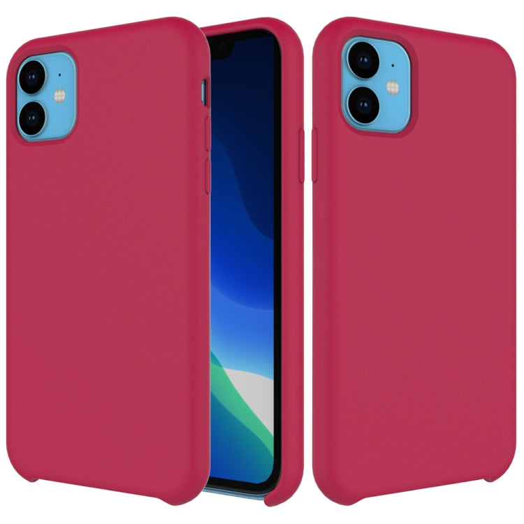 Solid Color Liquid Silicone Shockproof Case, For iPhone 11 Pro Max