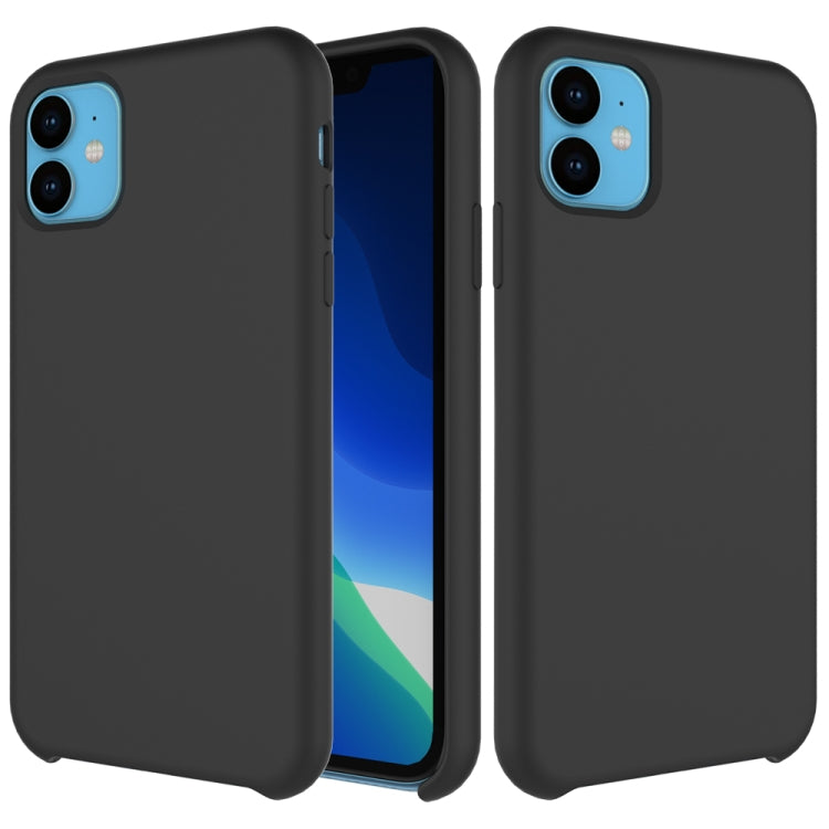 Solid Color Liquid Silicone Shockproof Case, For iPhone 11 Pro Max