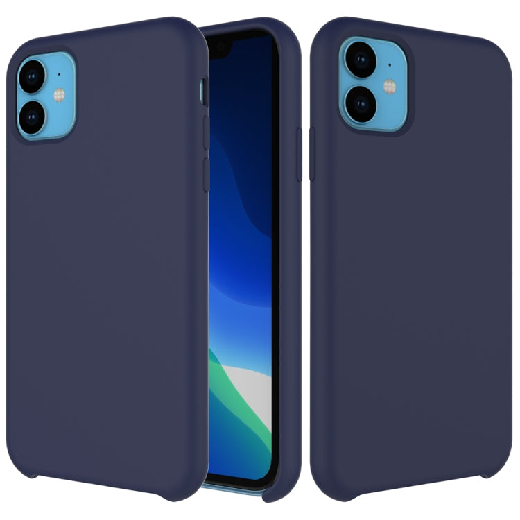 Solid Color Liquid Silicone Shockproof Case, For iPhone 11 Pro Max