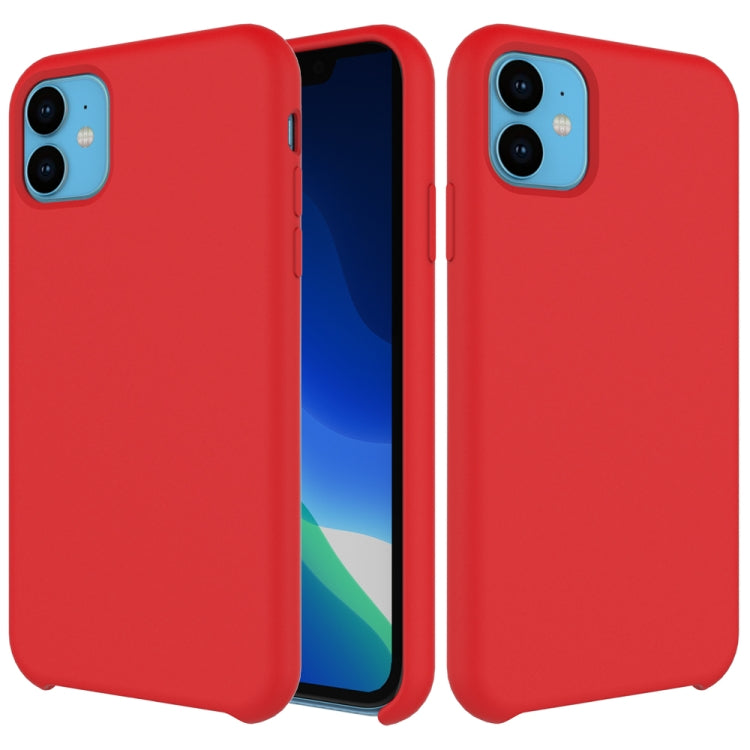 Solid Color Liquid Silicone Shockproof Case, For iPhone 11 Pro Max