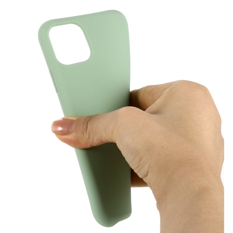 Solid Color Liquid Silicone Shockproof Case, For iPhone 11 Pro
