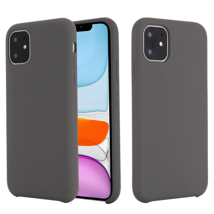 Solid Color Liquid Silicone Shockproof Case, For iPhone 11 Pro