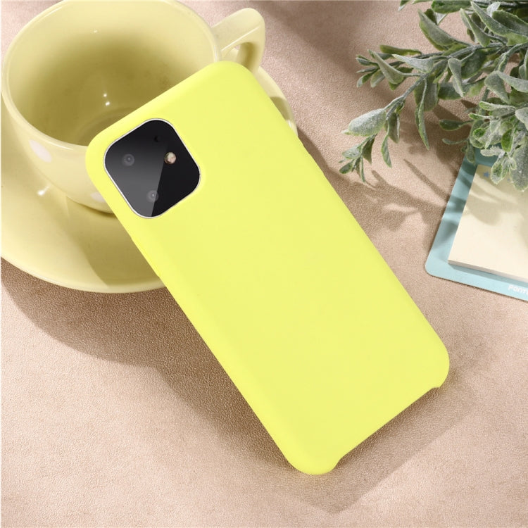 Solid Color Liquid Silicone Shockproof Case, For iPhone 11 Pro Max