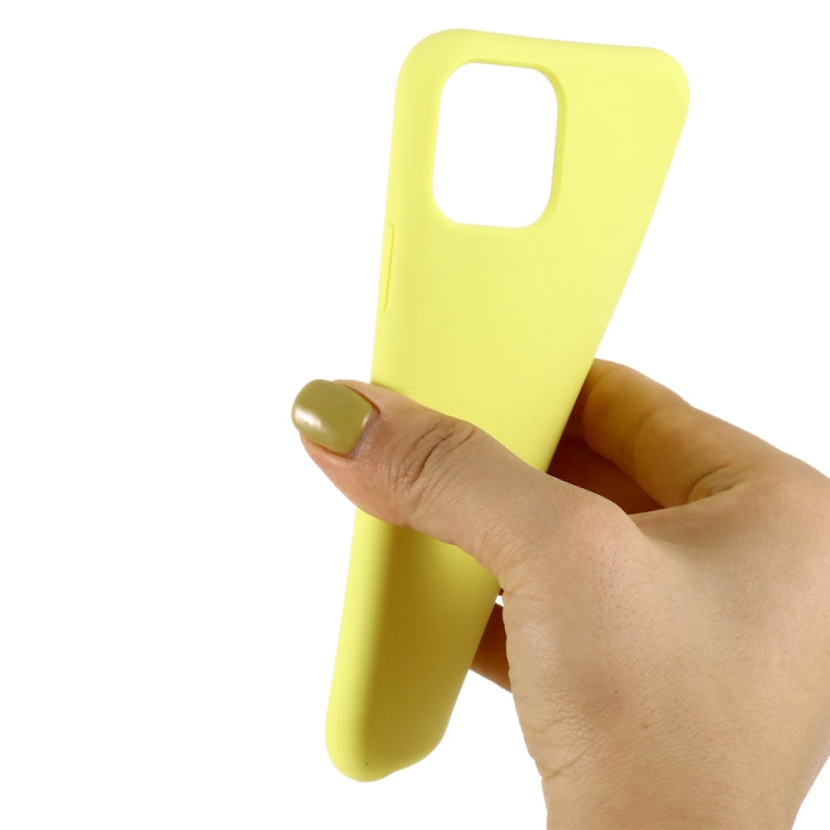 Solid Color Liquid Silicone Shockproof Case, For iPhone 11 Pro Max