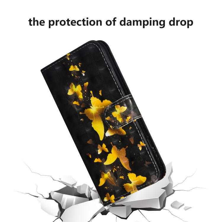3D Painting Pattern Horizontal Flip TPU + PU Leather Case with Holder & Card Slots & Wallet, For iPhone 8 Plus, For iPhone XS / X