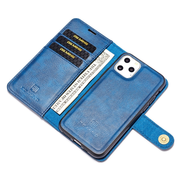 DG.MING Crazy Horse Texture Flip Detachable Magnetic Leather Case with Holder & Card Slots & Wallet, For Samsung Galaxy Note 10+, For iPhone 11 Pro Max, for iPhone 11 Pro, for Galaxy Note 10, for Galaxy Note 10+, for iPhone 11, For Samsung Galaxy Note 10