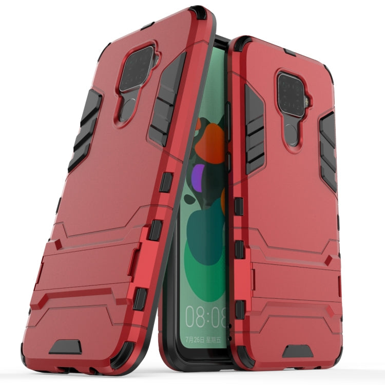 Shockproof PC + TPU Case with Holder for, For OPPO Realme 3, For Huawei Nova 5i Pro, For iPhone 11 Pro, For iPhone 11, For iPhone 11 Pro Max