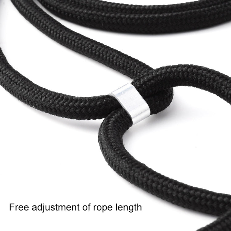 Four-Corner Anti-Fall Trasparent TPU Mobile Phone Case With Lanyard for iPhone, For iPhone 11 Pro