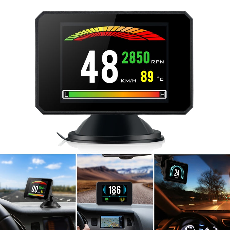 P16 Car HUD Head-up Display OBD2 Fault Code Elimination, P16