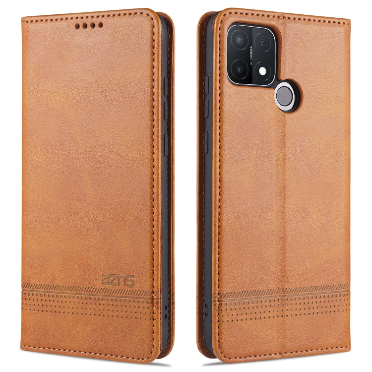 AZNS Magnetic Calf Texture Horizontal Flip Leather Case with Card Slots & Holder & Wallet, For Samsung Galaxy M51 (Side Fingerprint)