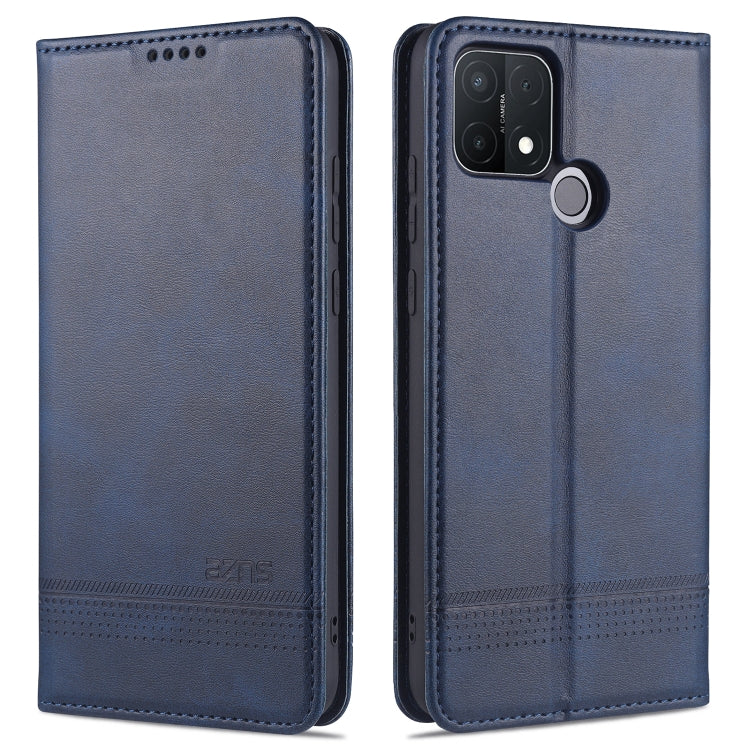 AZNS Magnetic Calf Texture Horizontal Flip Leather Case with Card Slots & Holder & Wallet, For Samsung Galaxy M51 (Side Fingerprint)