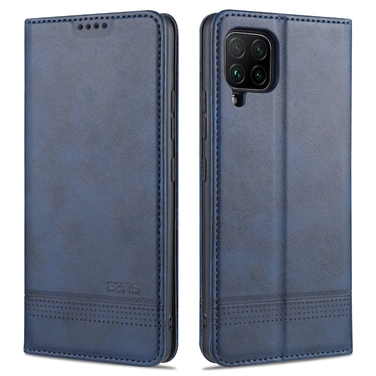 AZNS Magnetic Calf Texture Horizontal Flip Leather Case with Card Slots & Holder & Wallet, For Samsung Galaxy M51 (Side Fingerprint)