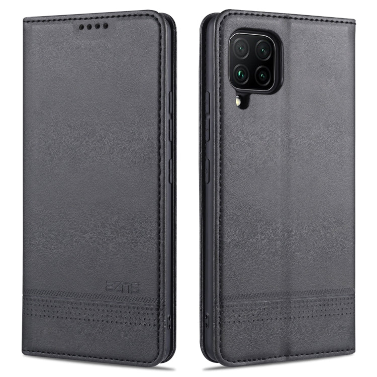 AZNS Magnetic Calf Texture Horizontal Flip Leather Case with Card Slots & Holder & Wallet, For Samsung Galaxy M51 (Side Fingerprint)