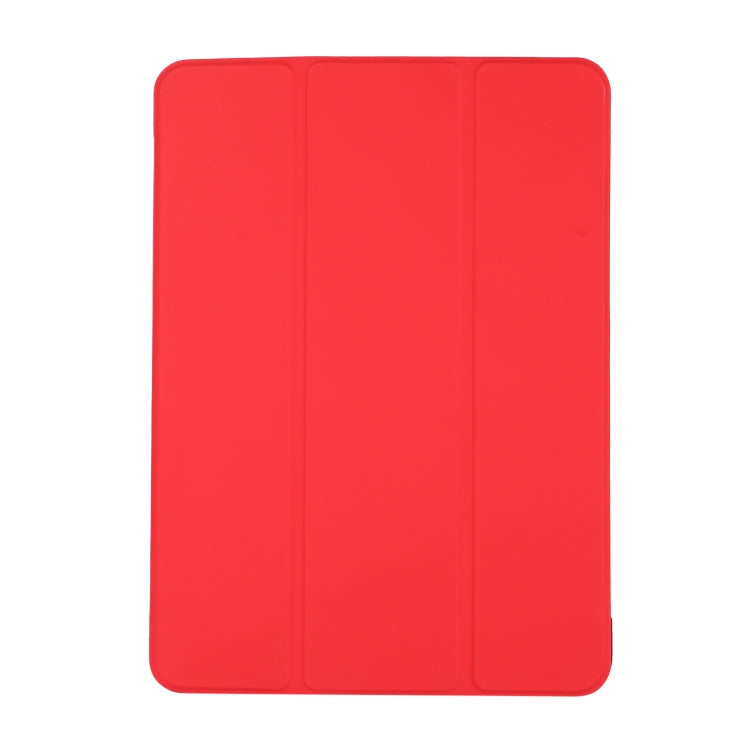 3-folding Skin Texture Horizontal Flip TPU + PU Leather Case with Holder, For iPad Air 11 2024 / 2022 / 2020 10.9, For iPad 9.7 (2018) / 9.7 (2017) / air / air2, For Lenovo M10 Plus, For Samsung Galaxy Tab A7 10.4(2020) T500 / T505
