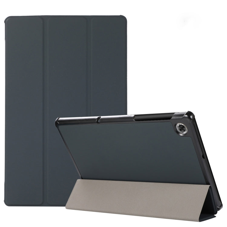 3-folding Skin Texture Horizontal Flip TPU + PU Leather Case with Holder, For iPad Air 11 2024 / 2022 / 2020 10.9, For iPad 9.7 (2018) / 9.7 (2017) / air / air2, For Lenovo M10 Plus, For Samsung Galaxy Tab A7 10.4(2020) T500 / T505