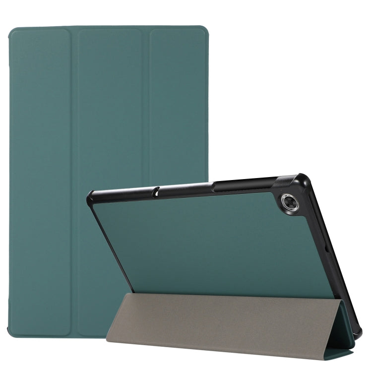 3-folding Skin Texture Horizontal Flip TPU + PU Leather Case with Holder, For iPad Air 11 2024 / 2022 / 2020 10.9, For iPad 9.7 (2018) / 9.7 (2017) / air / air2, For Lenovo M10 Plus, For Samsung Galaxy Tab A7 10.4(2020) T500 / T505