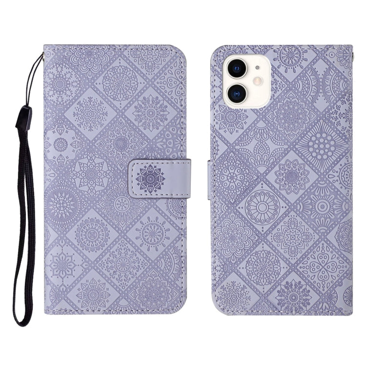 Ethnic Style Embossed Pattern Horizontal Flip Leather Case with Holder & Card Slots & Wallet & Lanyard, For iPhone 11, For iPhone 11 Pro, For iPhone 11 Pro Max