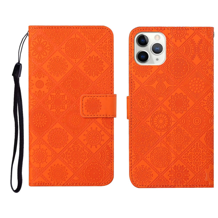 Ethnic Style Embossed Pattern Horizontal Flip Leather Case with Holder & Card Slots & Wallet & Lanyard, For iPhone 11, For iPhone 11 Pro, For iPhone 11 Pro Max