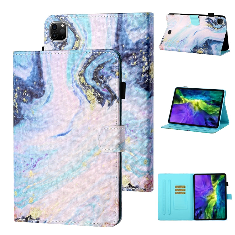 Coloured Drawing Stitching Horizontal Flip Leather Case with Holder & Card Slot & Sleep / Wake-up Function, For iPad Pro 11 (2020) / (2018), For iPad 10.2 2021 / 2020 / 2019 / Air (2019), For iPad Air / Air 2 / 9.7 (2017) & (2018)...