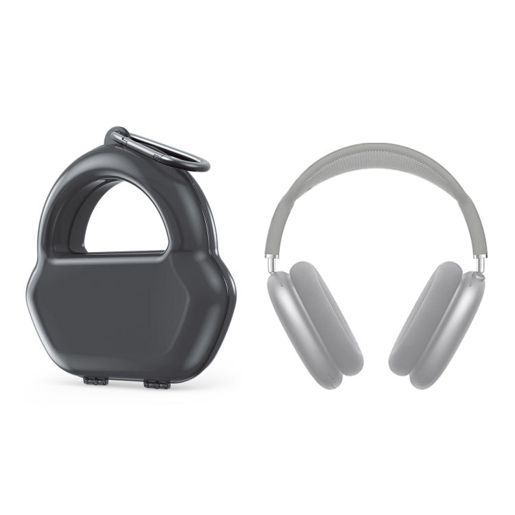 PP Jelly Color Headphone Protective Case for AirPods Max, with Hook, PP Black, PP White, PP Blue, PP Green, PP Red