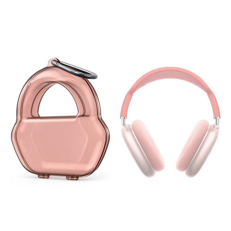 PP Jelly Color Headphone Protective Case for AirPods Max, with Hook, PP Black, PP White, PP Blue, PP Green, PP Red