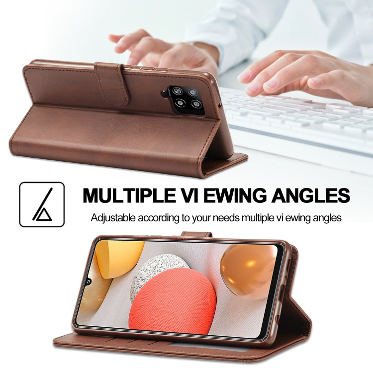 LC.IMEEKE Calf Texture Horizontal Flip Leather Case with Holder & Card Slots & Wallet, For Samsung Galaxy A42 5G, For Samsung Galaxy S21 5G, For Samsung Galaxy S21+ 5G, For Samsung Galaxy S21 Ultra 5G