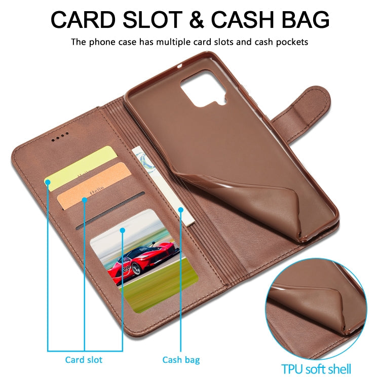 LC.IMEEKE Calf Texture Horizontal Flip Leather Case with Holder & Card Slots & Wallet, For Samsung Galaxy A42 5G, For Samsung Galaxy S21 5G, For Samsung Galaxy S21+ 5G, For Samsung Galaxy S21 Ultra 5G