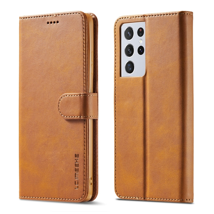 LC.IMEEKE Calf Texture Horizontal Flip Leather Case with Holder & Card Slots & Wallet, For Samsung Galaxy A42 5G, For Samsung Galaxy S21 5G, For Samsung Galaxy S21+ 5G, For Samsung Galaxy S21 Ultra 5G