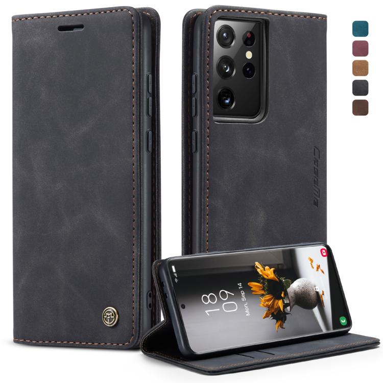 CaseMe 013 Multifunctional Horizontal Flip Leather Case with Holder & Card Slot & Wallet, For Samsung Galaxy S21 5G, For Samsung Galaxy S21+ 5G, For Samsung Galaxy S21 Ultra 5G
