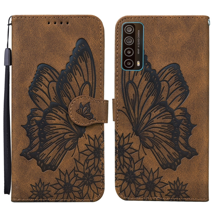 Retro Skin Feel Butterflies Embossing Horizontal Flip Leather Case with Holder & Card Slots & Wallet, For OPPO A52 / A72 / A92, For OPPO A9 (2020), For Huawei P Smart 2021, For Huawei Honor 10X Lite