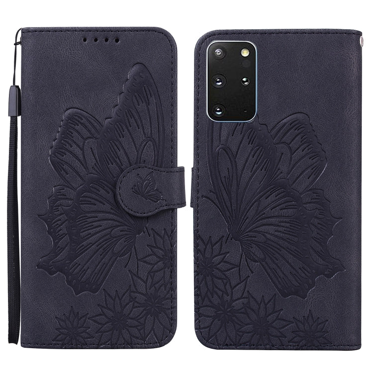 Retro Skin Feel Butterflies Embossing Horizontal Flip Leather Case with Holder & Card Slots & Wallet, For Samsung Galaxy S20+, For Samsung Galaxy S20 Ultra, For Samsung Galaxy S21 5G, For Samsung Galaxy S21 Ultra  5G