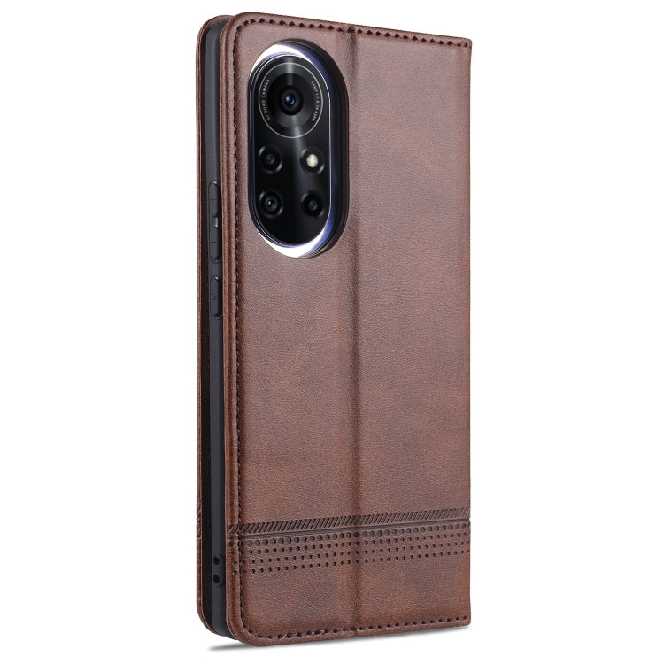 AZNS Magnetic Calf Texture Horizontal Flip Leather Case with Card Slots & Holder & Wallet, For Samsung Galaxy S21 Ultra 5G, For Huawei nova 8 5G, For Huawei nova 8 Pro 5G