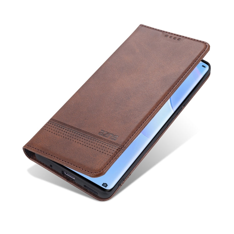 AZNS Magnetic Calf Texture Horizontal Flip Leather Case with Card Slots & Holder & Wallet, For Samsung Galaxy S21 Ultra 5G, For Huawei nova 8 5G, For Huawei nova 8 Pro 5G